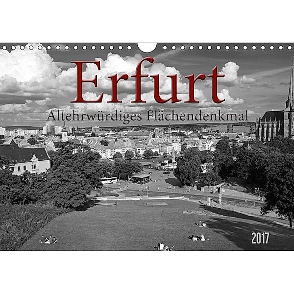 Erfurt - altehrwürdiges Flächendenkmal (Wandkalender 2017 DIN A4 quer), flori0, k.A. Flori0