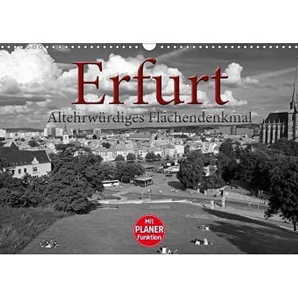 Erfurt - altehrwürdiges Flächendenkmal (Wandkalender 2020 DIN A3 quer)