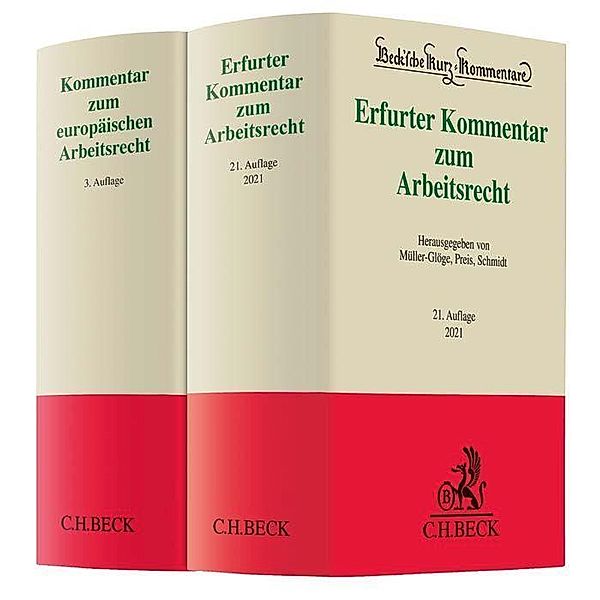 Erfurter Kommentar zum Arbeitsrecht und Kommentar zum europäischen Arbeitsrecht