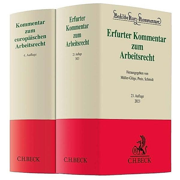 Erfurter Kommentar zum Arbeitsrecht und Kommentar zum europäischen Arbeitsrecht