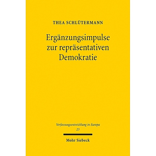 Ergänzungsimpulse zur repräsentativen Demokratie, Thea Schlütermann