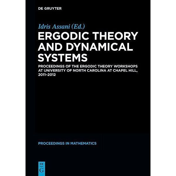 Ergodic Theory and Dynamical Systems / De Gruyter Proceedings in Mathematics