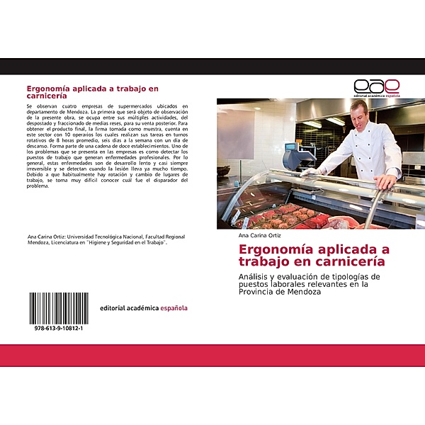 Ergonomía aplicada a trabajo en carnicería, Ana Carina Ortiz