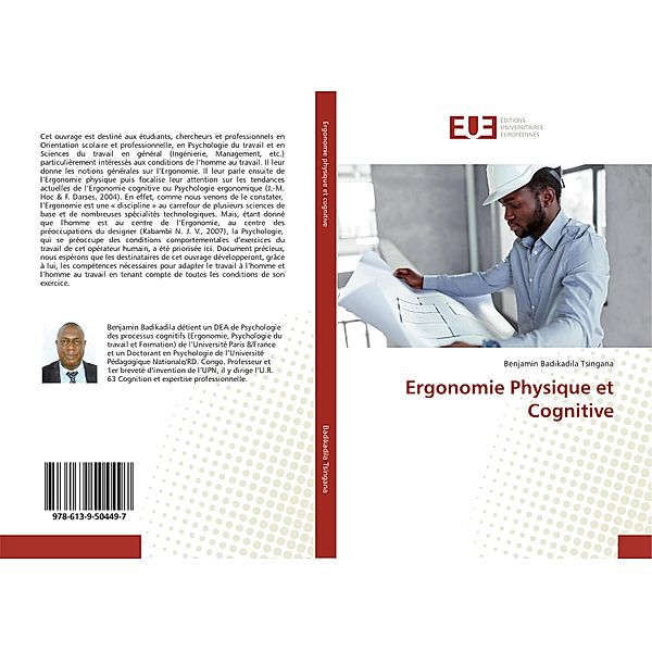 Ergonomie Physique et Cognitive, Benjamin Badikadila Tsingana