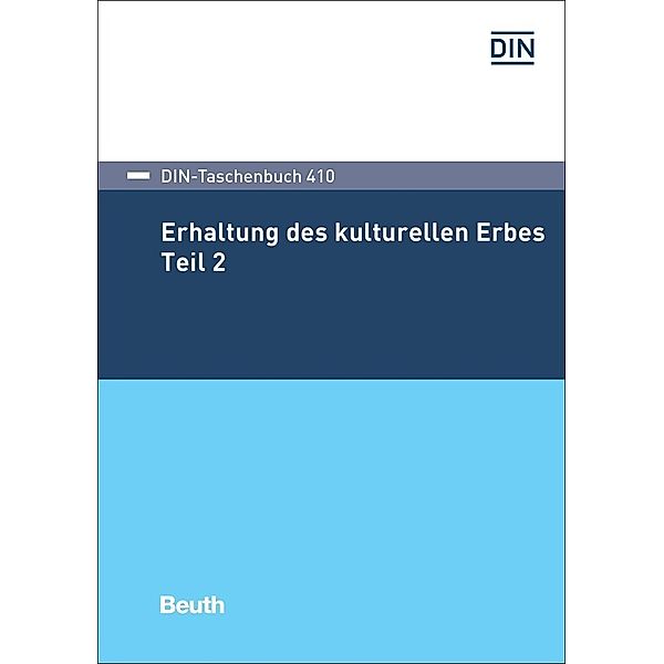 Erhaltung des kulturellen Erbes.Tl.2