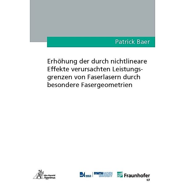 Erhöhung der durch nichtlineare Effekte verursachten Leistungsgrenzen von Faserlasern durch besondere Fasergeometrien, Patrick Baer