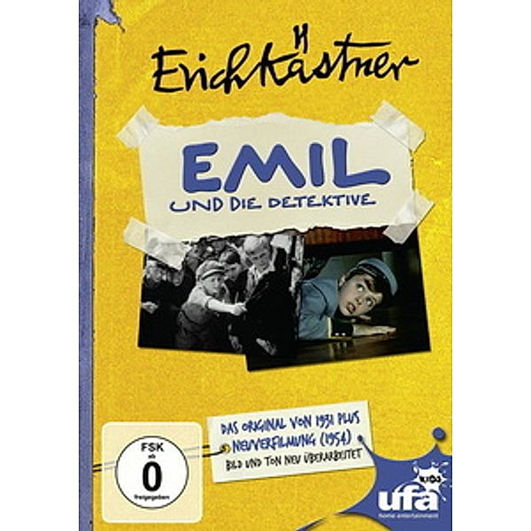 Erich Kästner: Emil und die Detektive (1931 & 1954), Erich Kästner, Billy Wilder, Emeric Pressburger