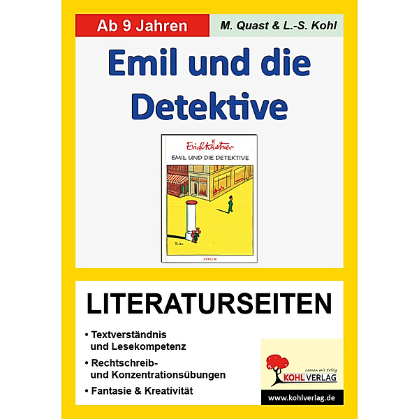 Erich Kästner 'Emil und die Detektive', Literaturseiten, Moritz Quast, Lynn-Sven Kohl