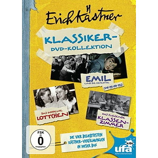 Erich Kästner: Klassiker DVD-Kollektion, Erich Kästner