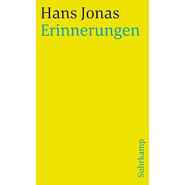 Erinnerungen, Hans Jonas