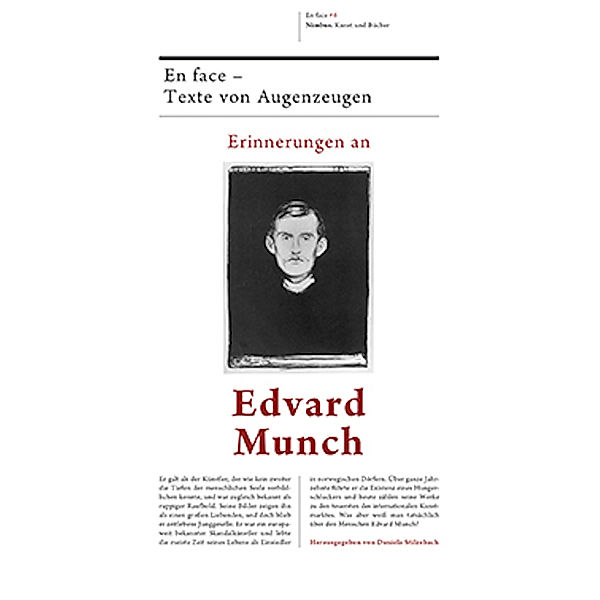 Erinnerungen an Edvard Munch, Edvard Munch