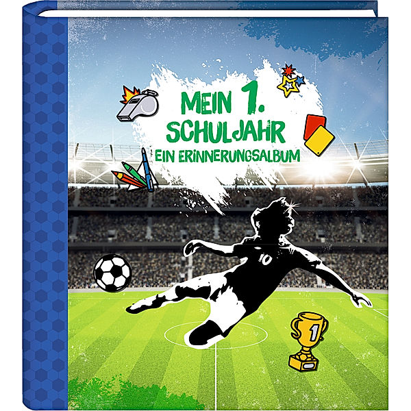 COPPENRATH VERLAG Erinnerungsalbum: Mein 1.Schuljahr – Fussball