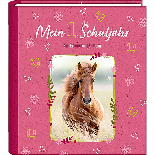COPPENRATH VERLAG Erinnerungsalbum: Mein 1.Schuljahr – Pferdefreunde