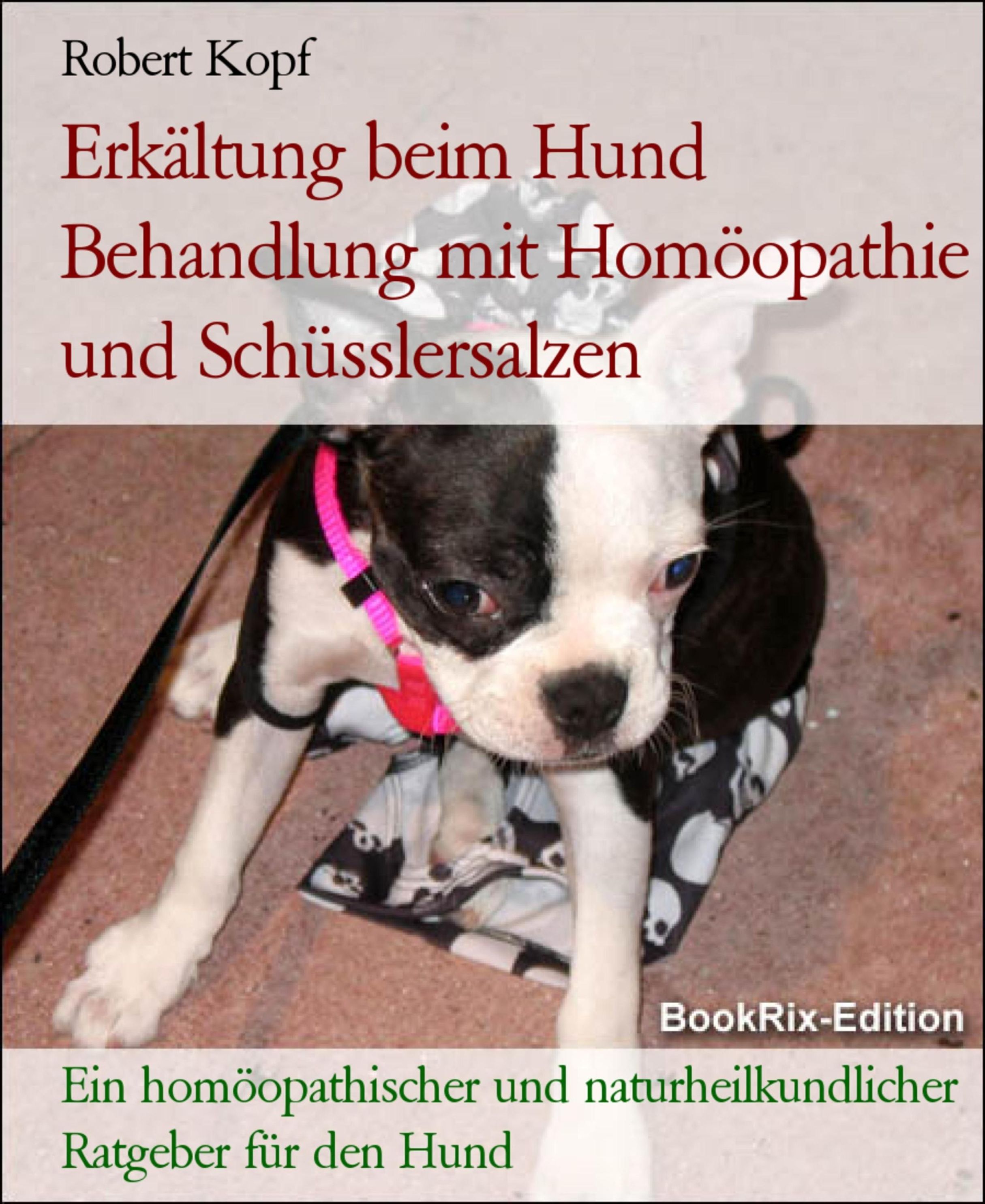 Erkältung beim Hund Behandlung mit Homöopathie und Schüsslersalzen eBook v.  Robert Kopf | Weltbild