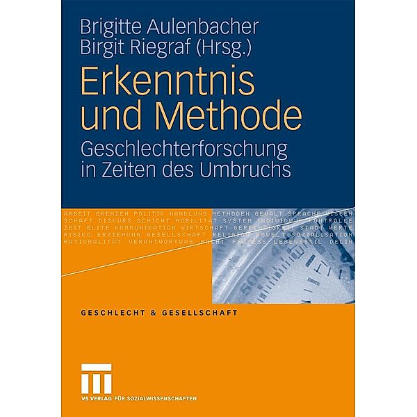 Erkenntnis und Methode / Geschlecht und Gesellschaft, Brigitte Aulenbacher, Birgit Riegraf