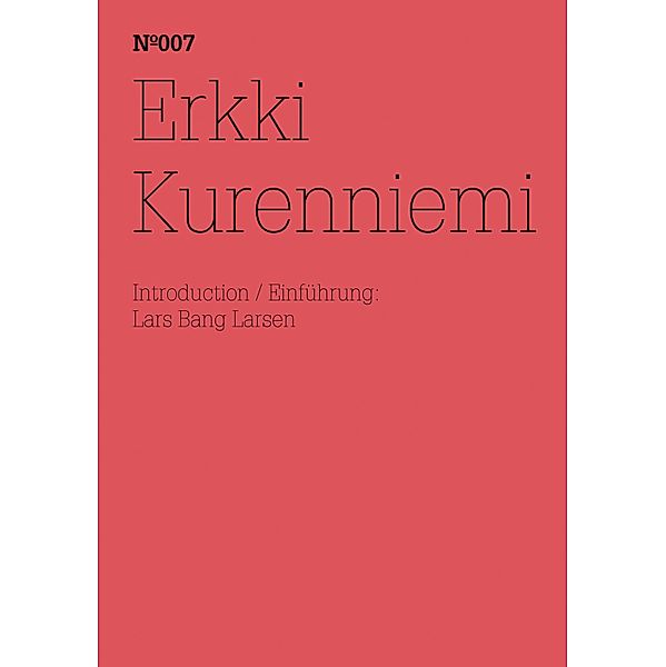 Erkki Kurenniemi / Documenta 13: 100 Notizen - 100 Gedanken Bd.7, Erkki Kurenniemi