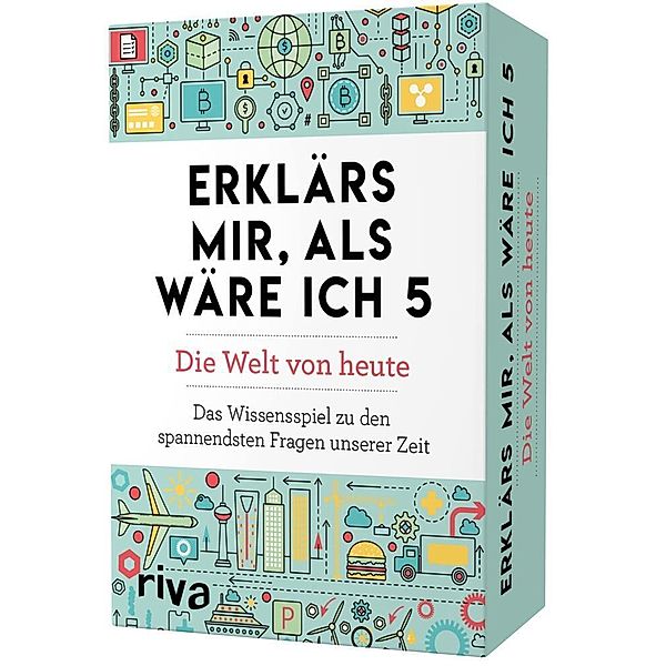 riva Verlag, Riva Erklärs mir, als wäre ich 5 - Die Welt von heute (Spiel), Carolina Graf, Petra Cnyrim