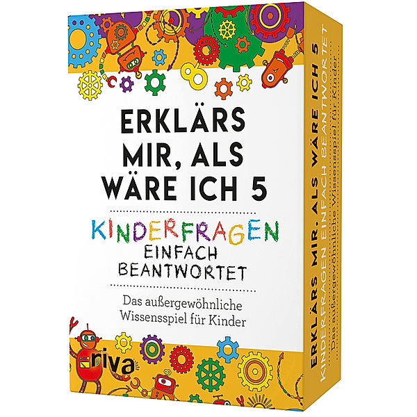 riva Verlag, Riva Erklärs mir, als wäre ich 5 - Kinderfragen einfach beantwortet (Kinderspiel), Carolina Graf, Petra Cnyrim