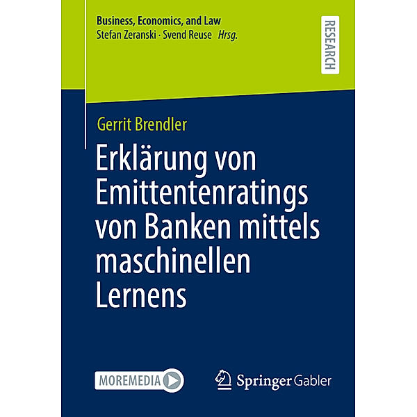 Erklärung von Emittentenratings von Banken mittels maschinellen Lernens, Gerrit Brendler