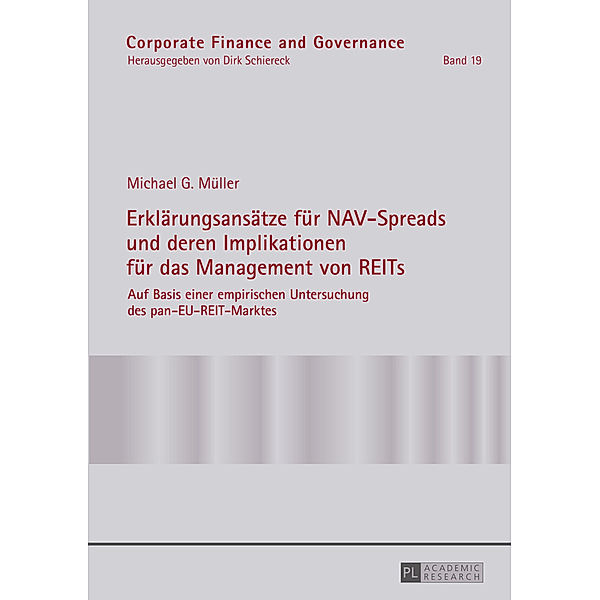 Erklärungsansätze für NAV-Spreads und deren Implikationen für das Management von REITs, Michael Müller