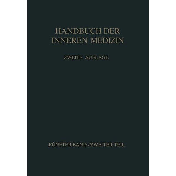 Erkrankungen des Nervensystems / Handbuch der inneren Medizin Bd.5