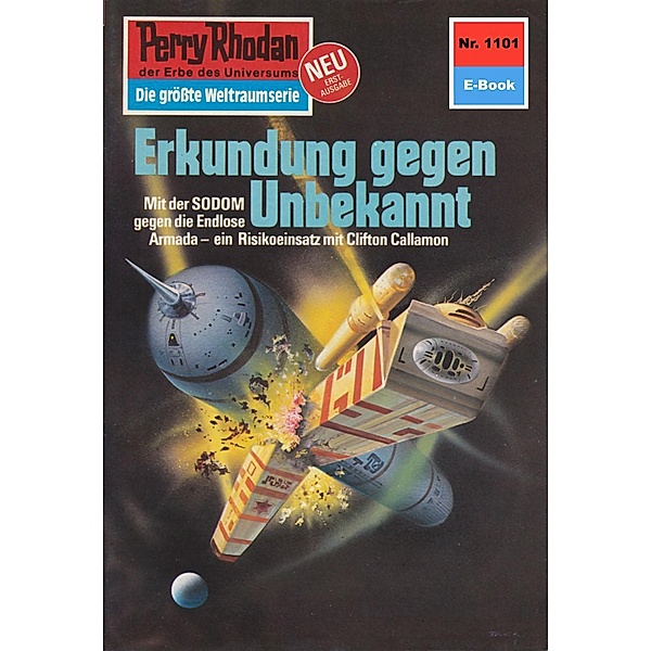 Erkundung gegen Unbekannt (Heftroman) / Perry Rhodan-Zyklus Die endlose Armada Bd.1101, K. H. Scheer