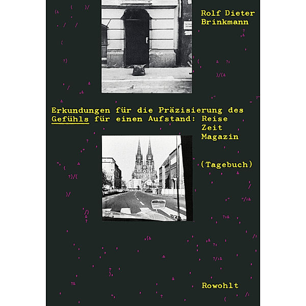 Erkundungen für die Präzisierung des Gefühls für einen Aufstand, Rolf Dieter Brinkmann