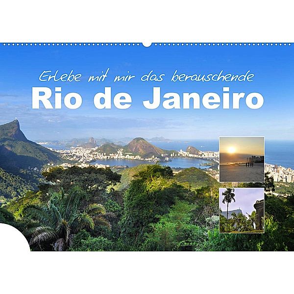 Erlebe mit mir das berauschende Rio de Janeiro (Wandkalender 2023 DIN A2 quer), Nadine Büscher