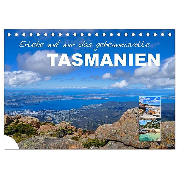 Erlebe mit mir das geheimnisvolle Tasmanien (Tischkalender 2024 DIN A5 quer), CALVENDO Monatskalender, Nadine Büscher