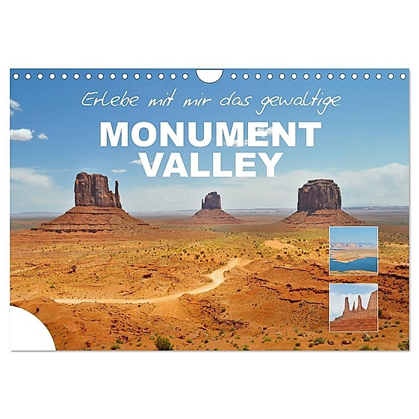 Erlebe mit mir das gewaltige Monument Valley (Wandkalender 2024 DIN A4 quer), CALVENDO Monatskalender, Nadine Büscher