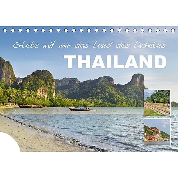 Erlebe mit mir das Land des Lächelns Thailand (Tischkalender 2021 DIN A5 quer), Nadine Büscher