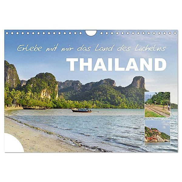 Erlebe mit mir das Land des Lächelns Thailand (Wandkalender 2024 DIN A4 quer), CALVENDO Monatskalender, Nadine Büscher