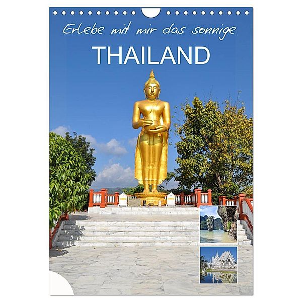 Erlebe mit mir das sonnige Thailand (Wandkalender 2025 DIN A4 hoch), CALVENDO Monatskalender, Calvendo, Nadine Büscher