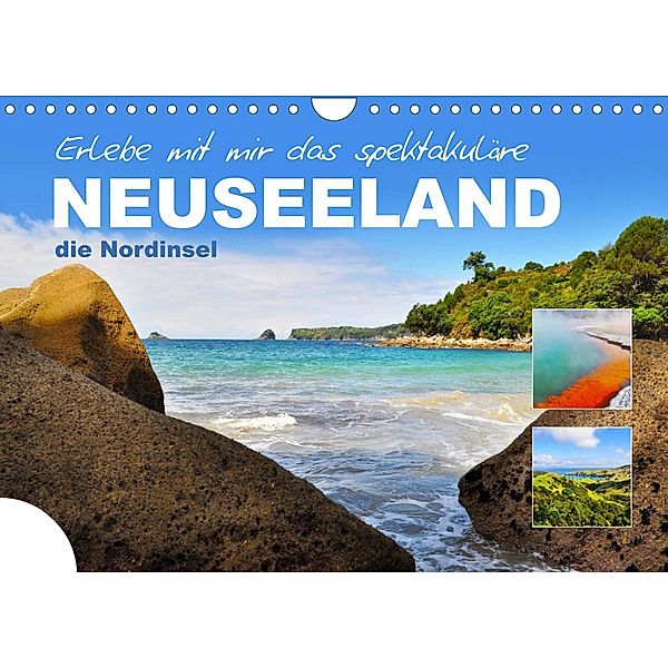 Erlebe mit mir das spektakuläre Neuseeland (Wandkalender 2023 DIN A4 quer), Nadine Büscher