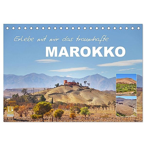 Erlebe mit mir das traumhafte Marokko (Tischkalender 2024 DIN A5 quer), CALVENDO Monatskalender, Nadine Büscher