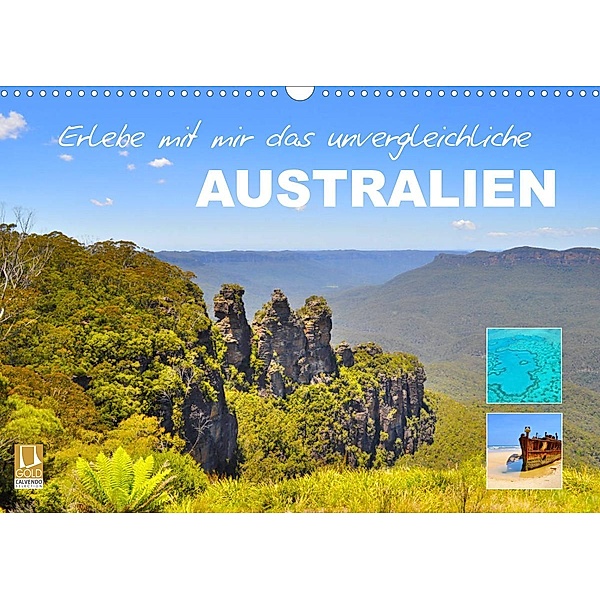 Erlebe mit mir das unvergleichliche Australien (Wandkalender 2023 DIN A3 quer), Nadine Büscher