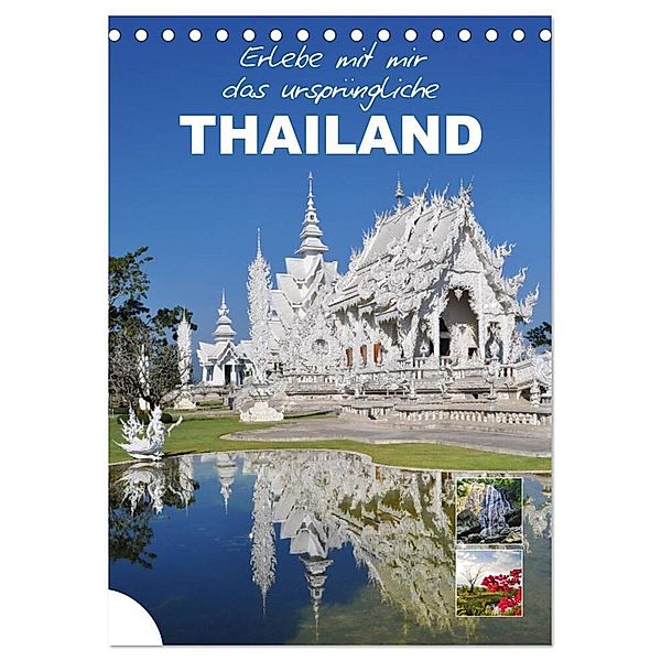 Erlebe mit mir das ursprüngliche Thailand (Tischkalender 2024 DIN A5 hoch), CALVENDO Monatskalender, Nadine Büscher