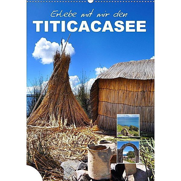 Erlebe mit mir den Titicacasee (Wandkalender 2021 DIN A2 hoch), Nadine Büscher