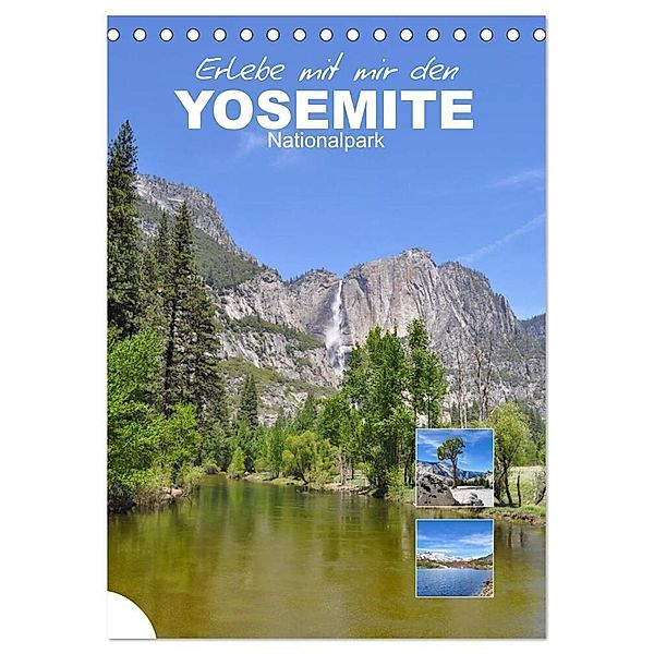 Erlebe mit mir den Yosemite Nationalpark (Tischkalender 2024 DIN A5 hoch), CALVENDO Monatskalender, Nadine Büscher