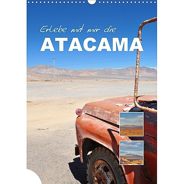 Erlebe mit mir die Atacama (Wandkalender 2021 DIN A3 hoch), Nadine Büscher