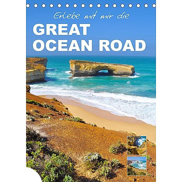 Erlebe mit mir die Great Ocean Road (Tischkalender 2023 DIN A5 hoch), Nadine Büscher