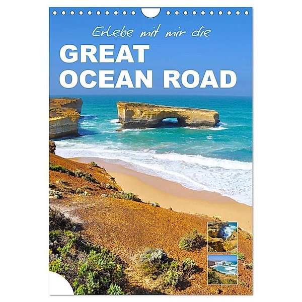 Erlebe mit mir die Great Ocean Road (Wandkalender 2024 DIN A4 hoch), CALVENDO Monatskalender, Nadine Büscher