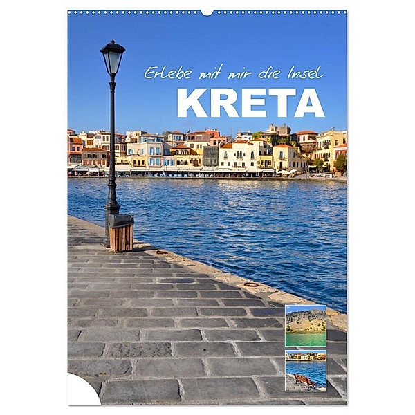 Erlebe mit mir die Insel Kreta (Wandkalender 2024 DIN A2 hoch), CALVENDO Monatskalender, Nadine Büscher