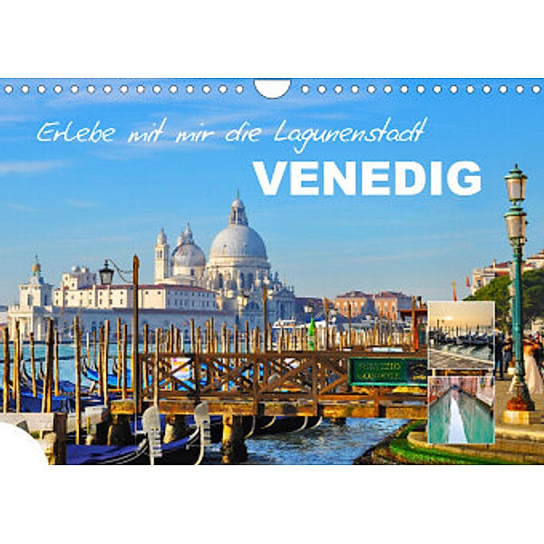 Erlebe mit mir die Lagunenstadt Venedig (Wandkalender 2022 DIN A4 quer), Nadine Büscher