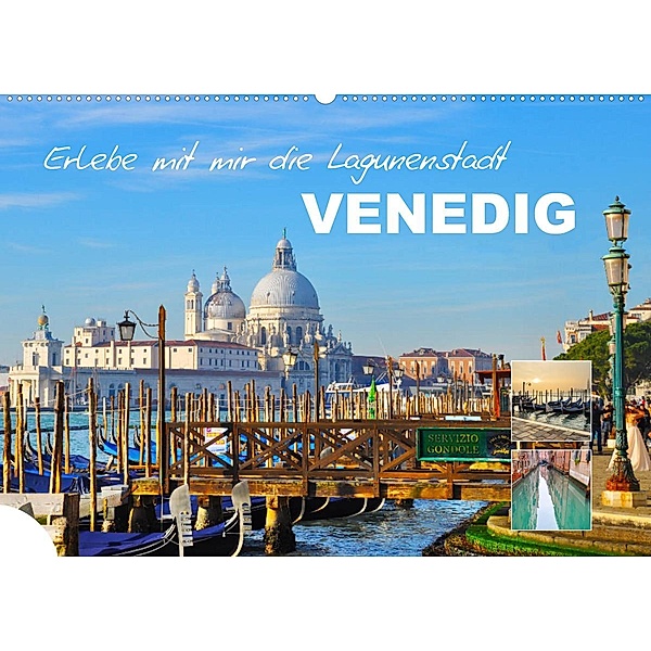 Erlebe mit mir die Lagunenstadt Venedig (Wandkalender 2023 DIN A2 quer), Nadine Büscher