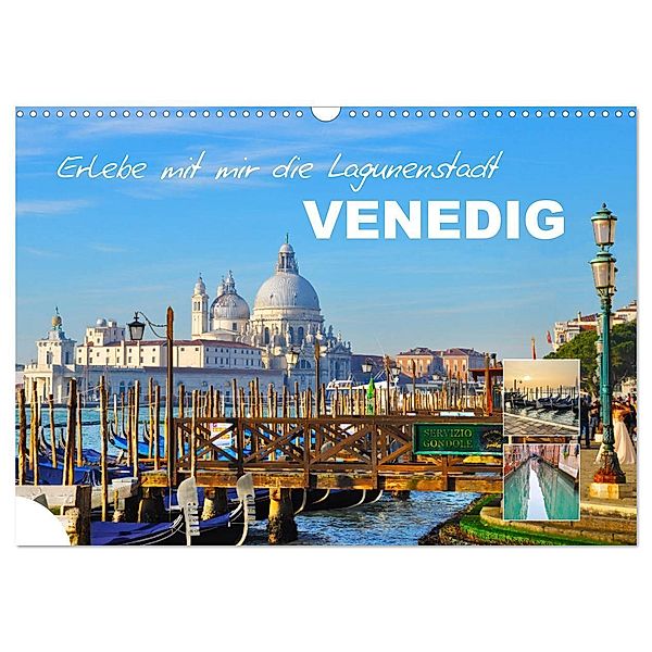 Erlebe mit mir die Lagunenstadt Venedig (Wandkalender 2025 DIN A3 quer), CALVENDO Monatskalender, Calvendo, Nadine Büscher