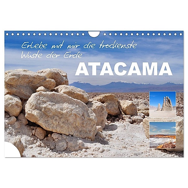 Erlebe mit mir die trockenste Wüste der Erde Atacama (Wandkalender 2024 DIN A4 quer), CALVENDO Monatskalender, Nadine Büscher