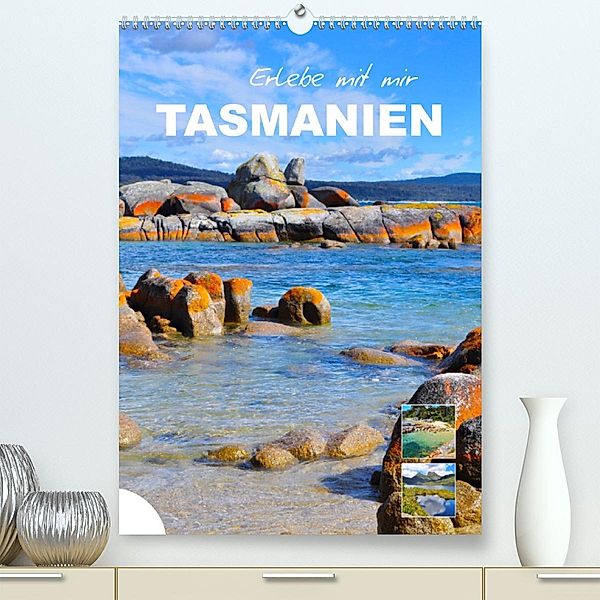 Erlebe mit mir Tasmanien (Premium, hochwertiger DIN A2 Wandkalender 2023, Kunstdruck in Hochglanz), Nadine Büscher