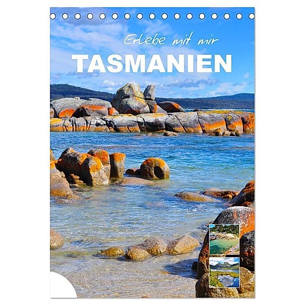 Erlebe mit mir Tasmanien (Tischkalender 2024 DIN A5 hoch), CALVENDO Monatskalender, Nadine Büscher