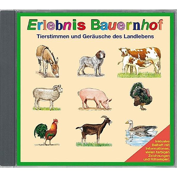 Erlebnis Bauernhof,1 Audio-CD, Fernand Deroussen, Karl H Dingler